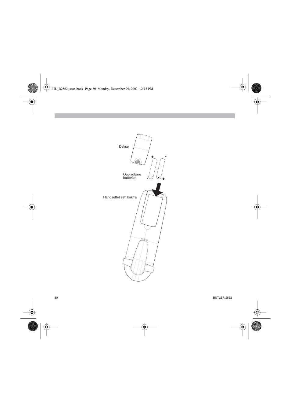 Topcom BUTLER 2562 User Manual | Page 80 / 144