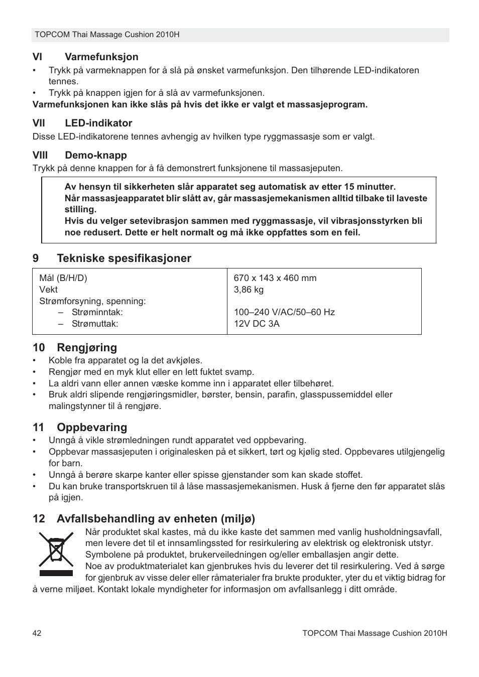 Topcom TMC-2010H User Manual | Page 42 / 72