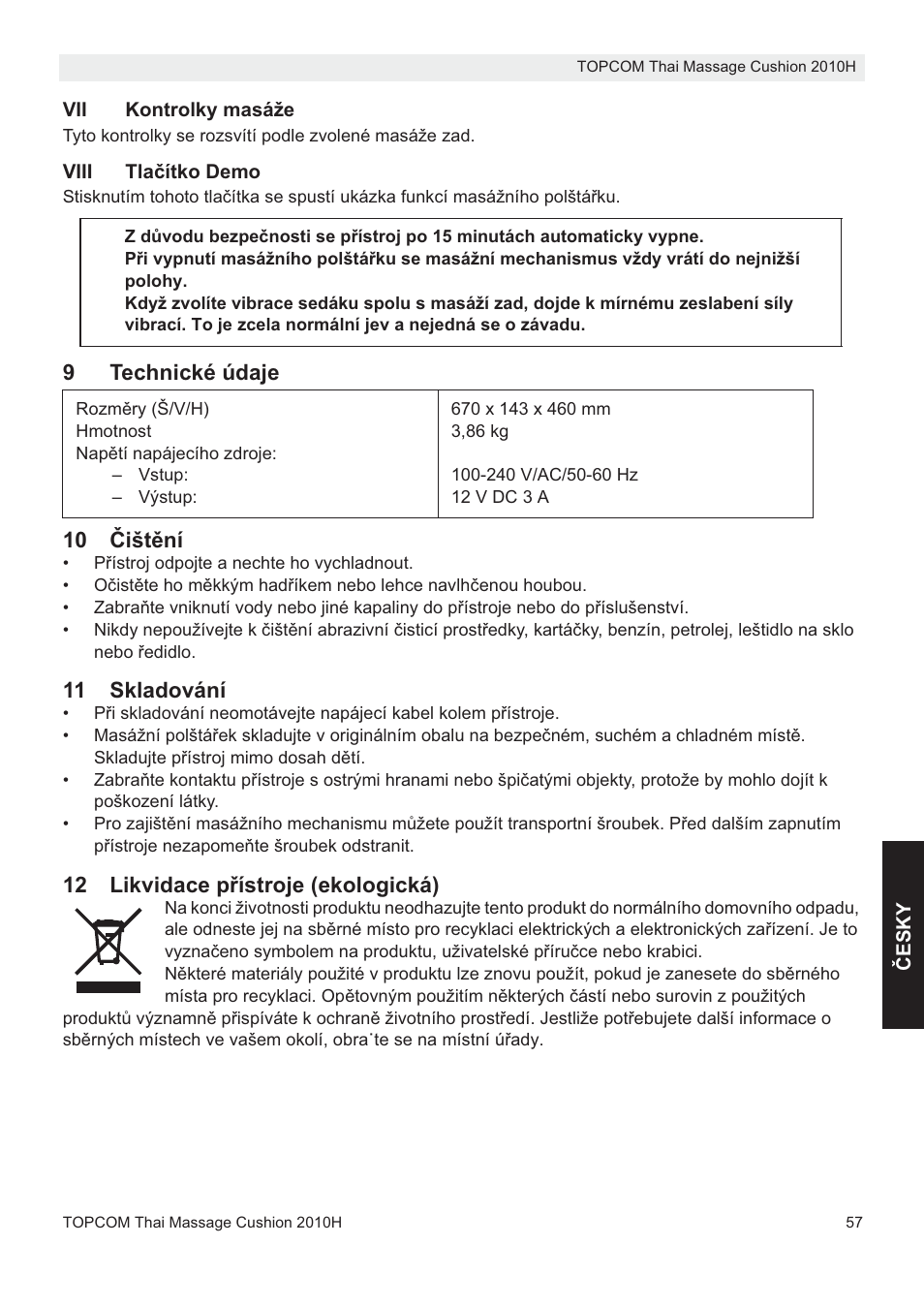 Topcom TMC-2010H User Manual | Page 57 / 72