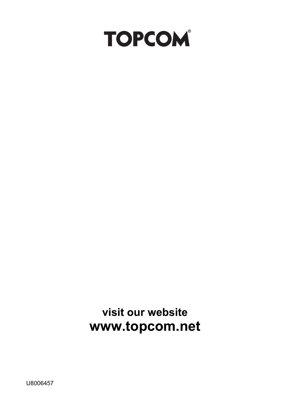 Topcom BPM WRIST 2501 User Manual | Page 120 / 120