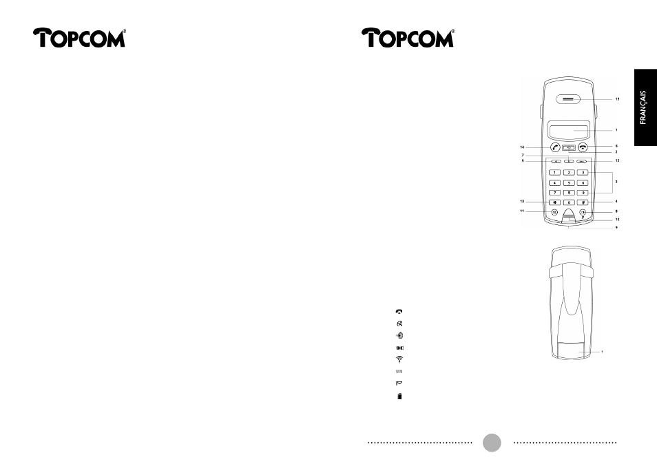 Topcom 131 User Manual | Page 10 / 33