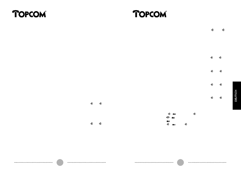 Topcom 131 User Manual | Page 31 / 33