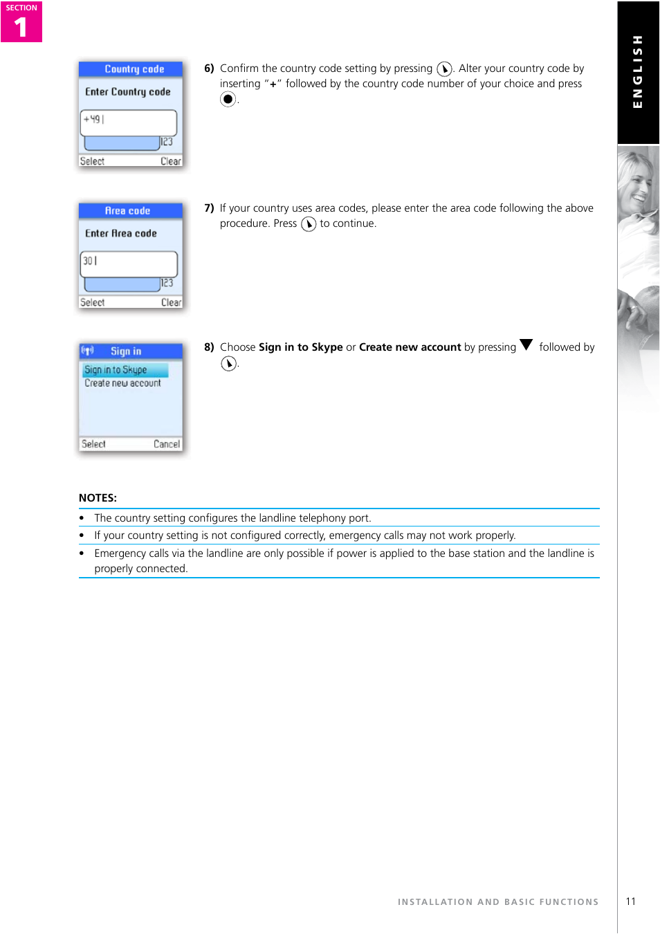 Topcom WEBTALKER 6000 User Manual | Page 11 / 88