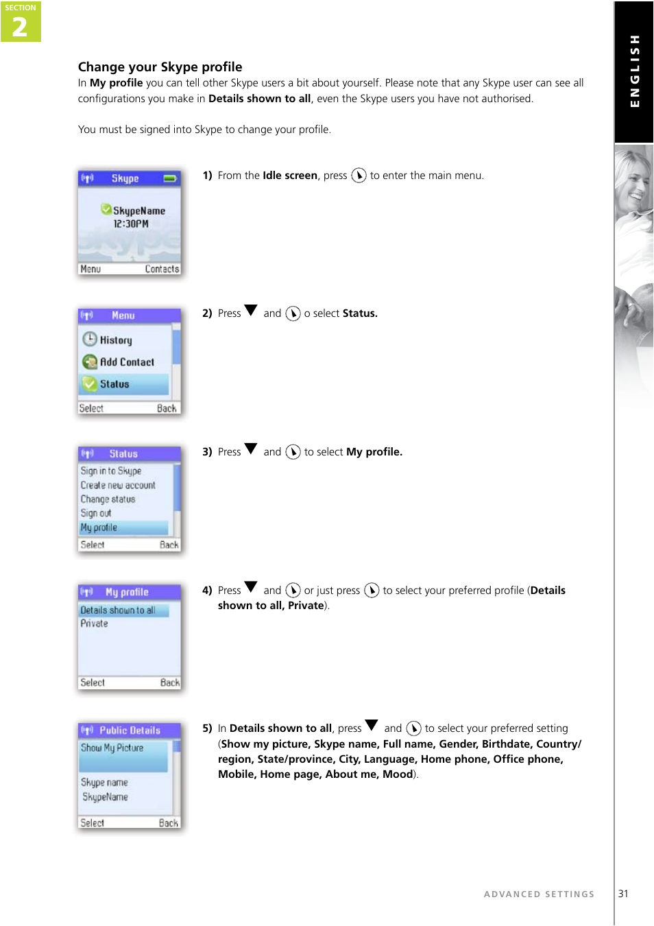 Topcom WEBTALKER 6000 User Manual | Page 31 / 88