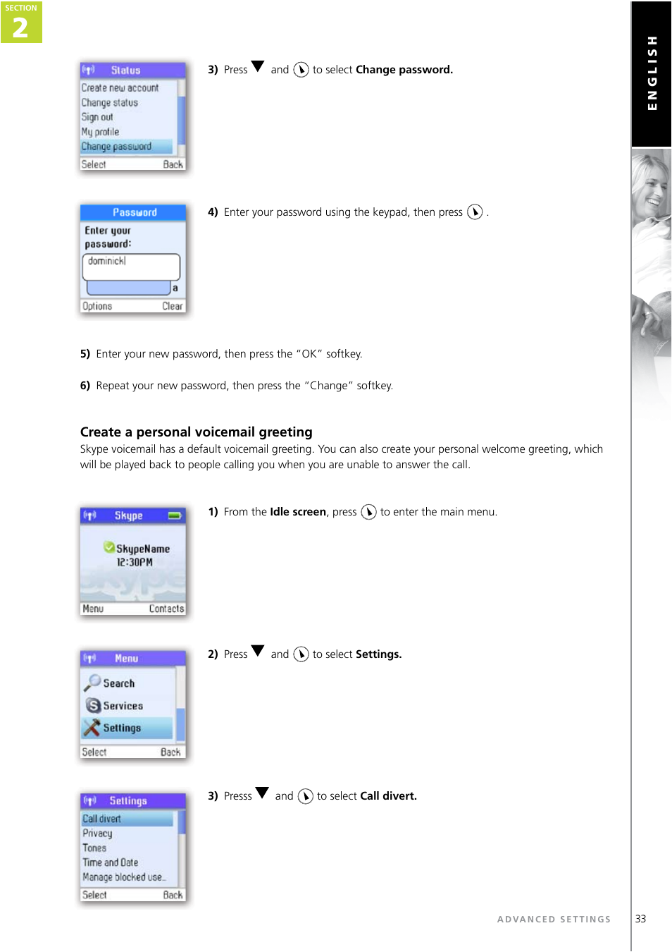 Topcom WEBTALKER 6000 User Manual | Page 33 / 88