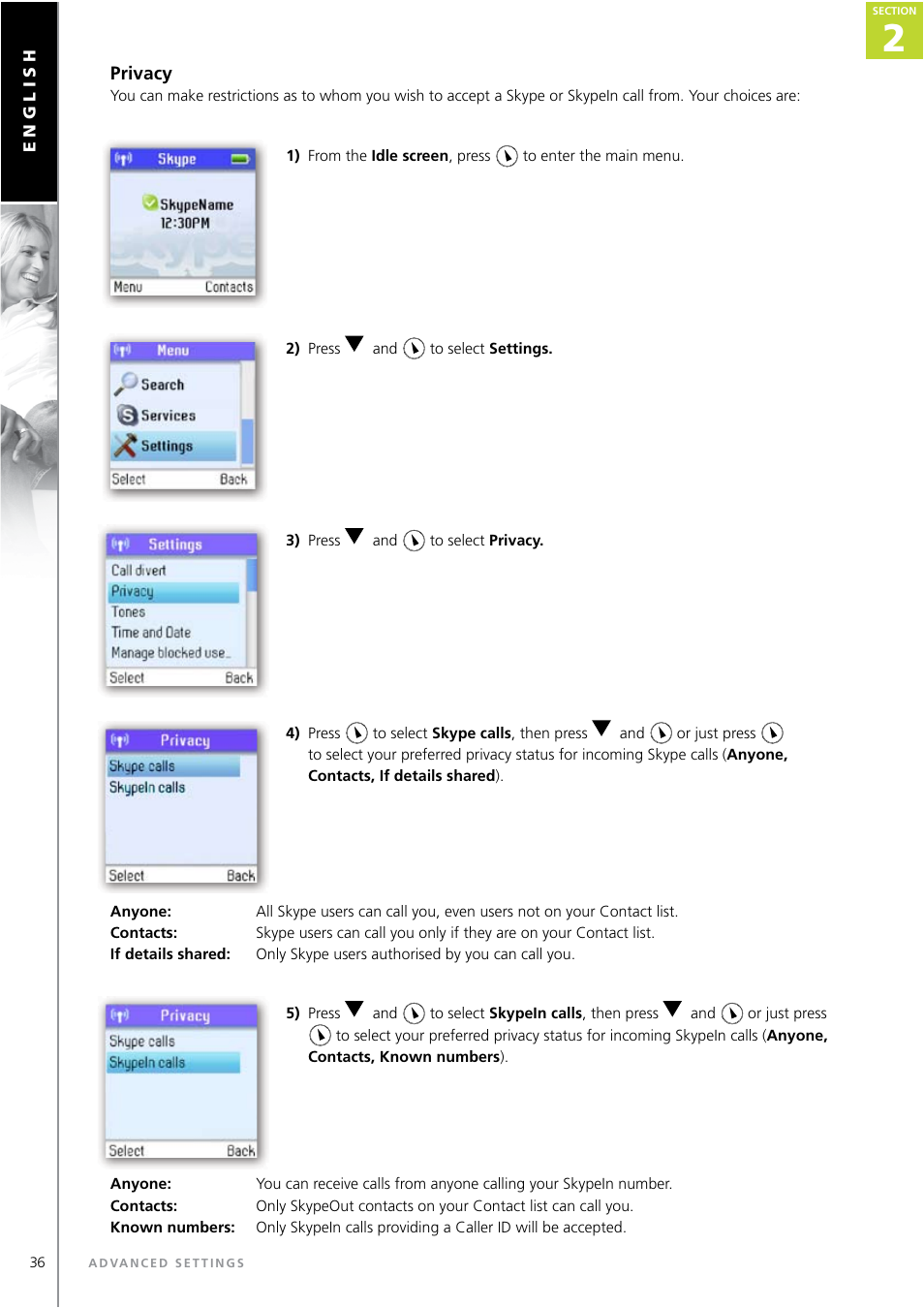 Topcom WEBTALKER 6000 User Manual | Page 36 / 88