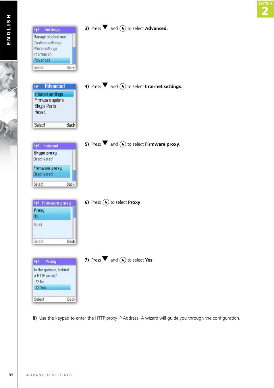 Topcom WEBTALKER 6000 User Manual | Page 54 / 88