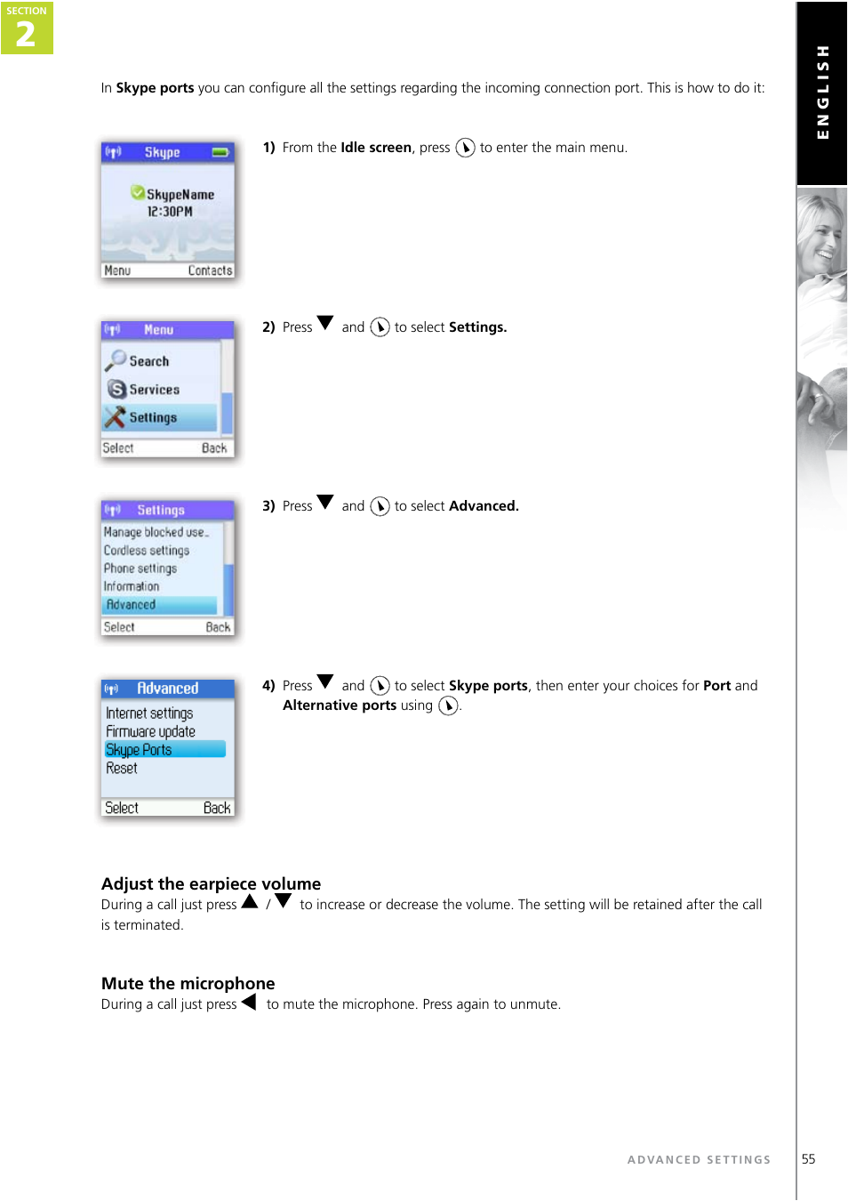 Topcom WEBTALKER 6000 User Manual | Page 55 / 88