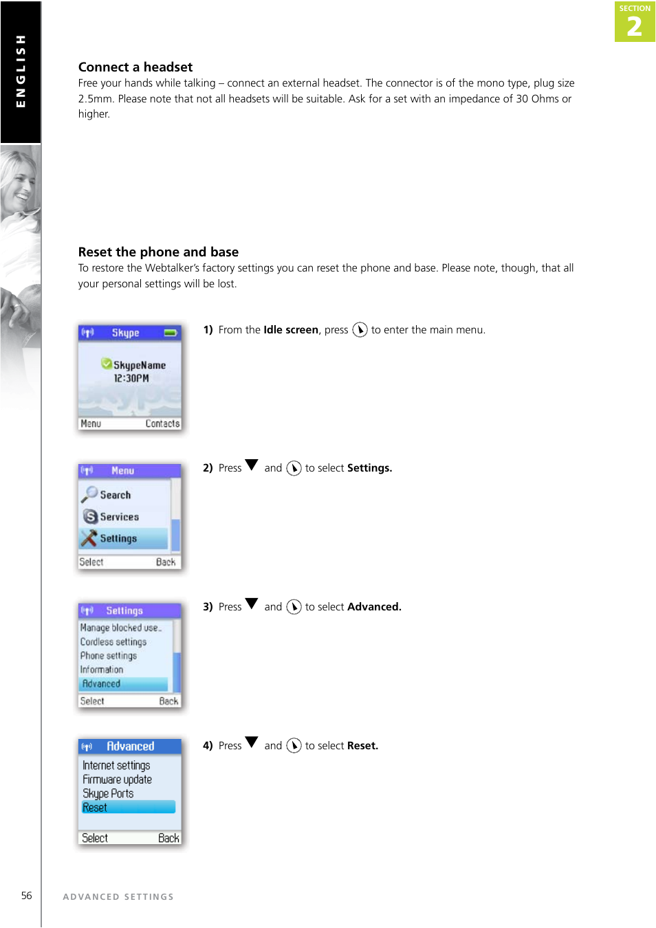 Topcom WEBTALKER 6000 User Manual | Page 56 / 88