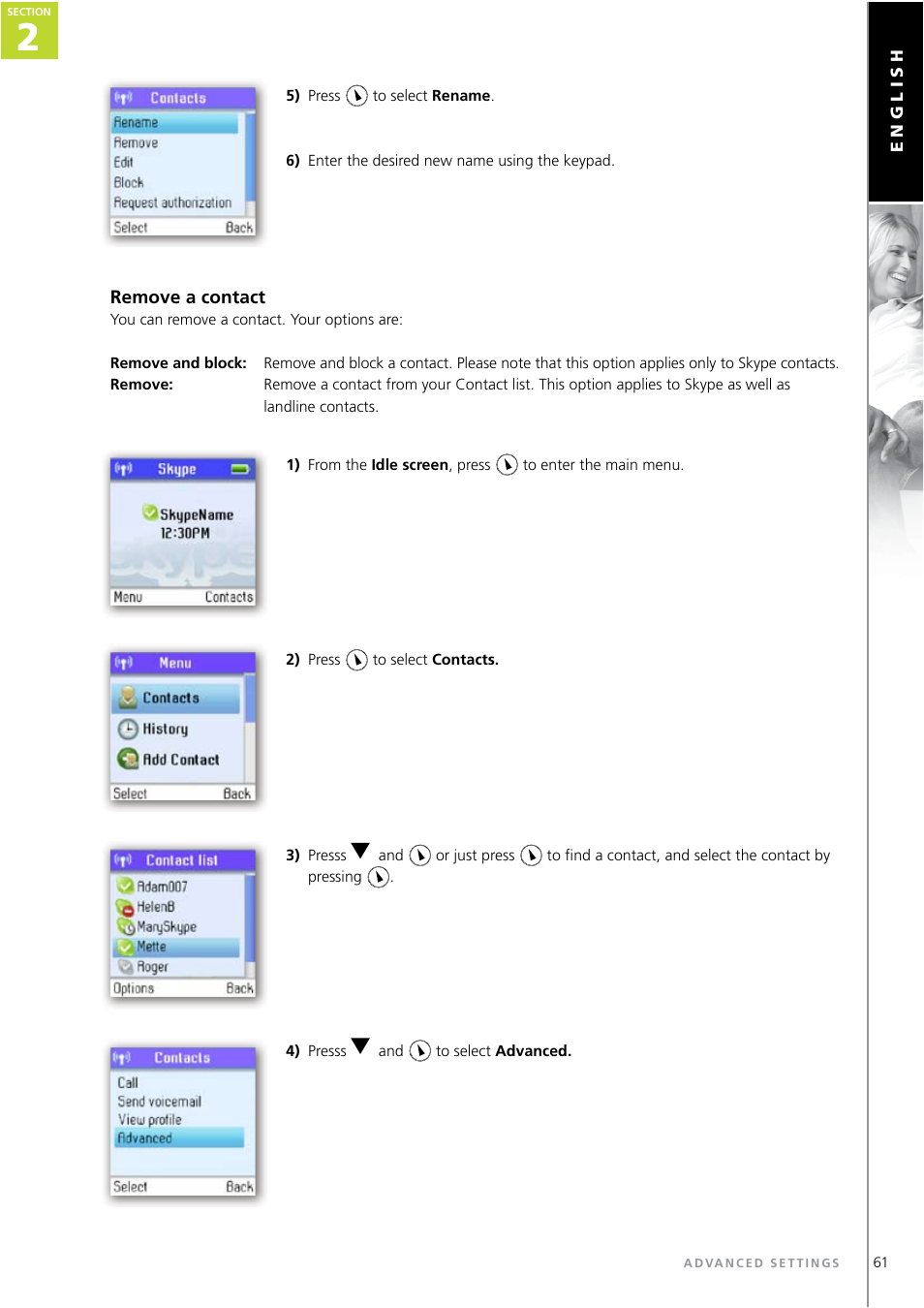 Topcom WEBTALKER 6000 User Manual | Page 61 / 88