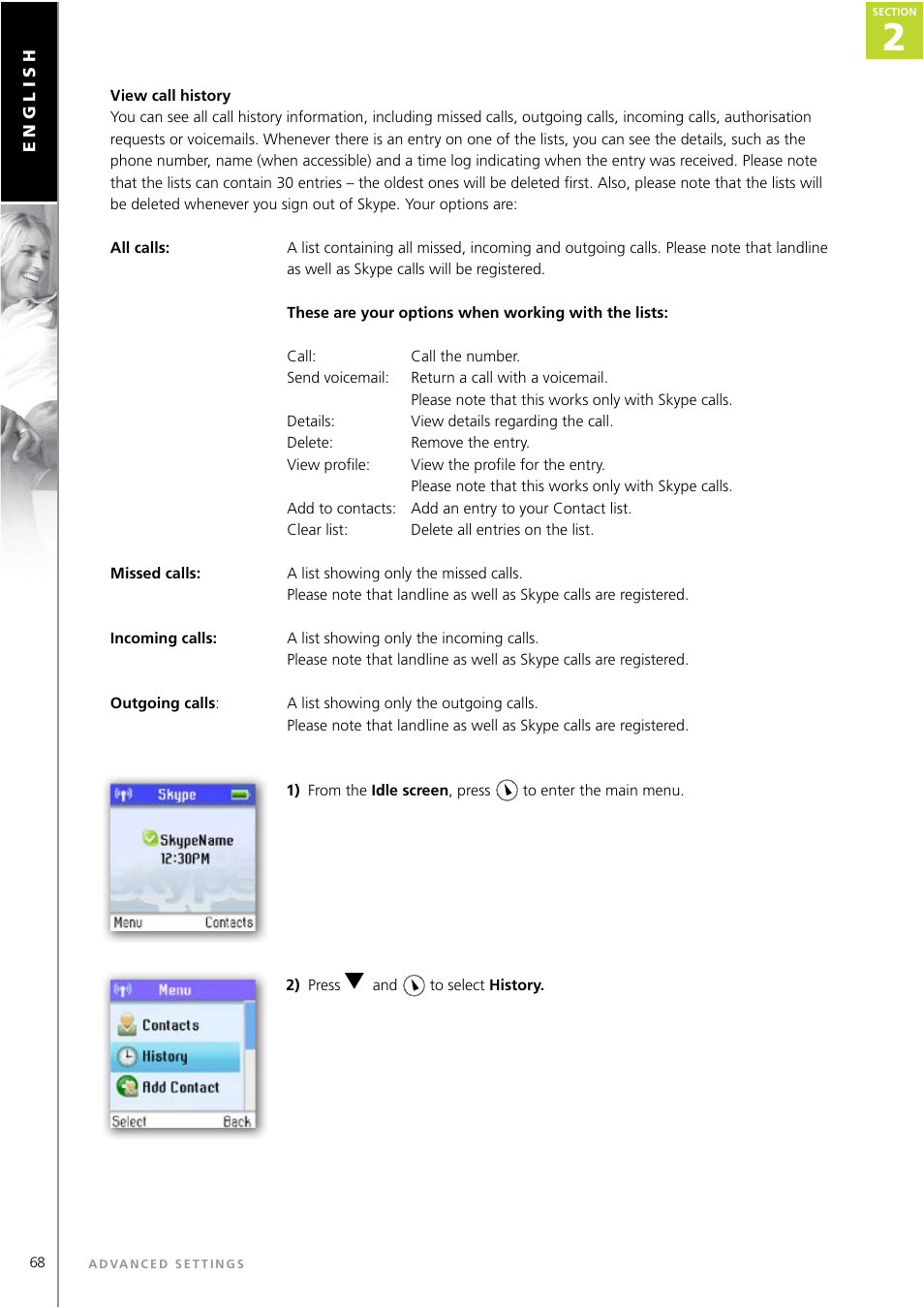 Topcom WEBTALKER 6000 User Manual | Page 68 / 88