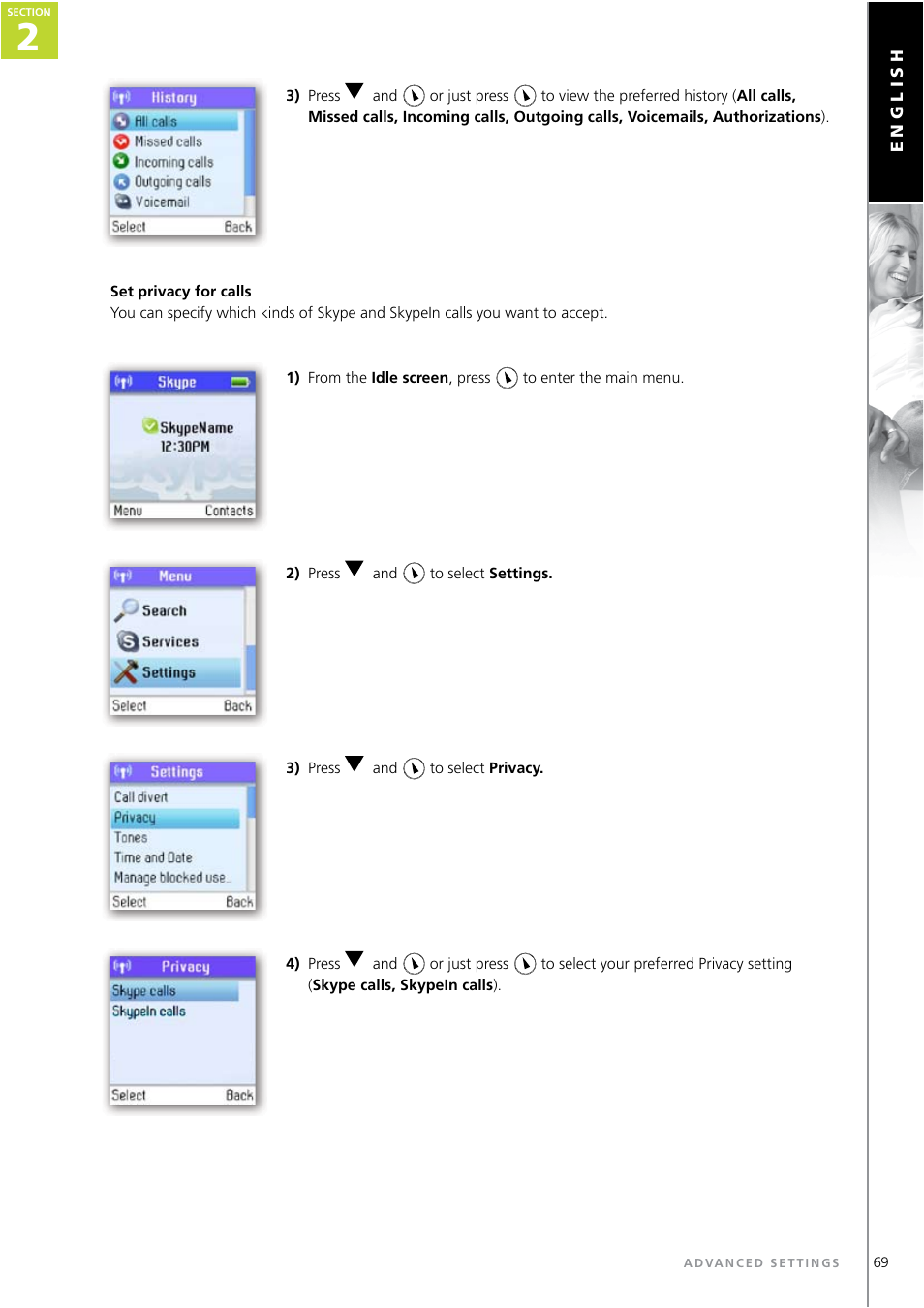 Topcom WEBTALKER 6000 User Manual | Page 69 / 88