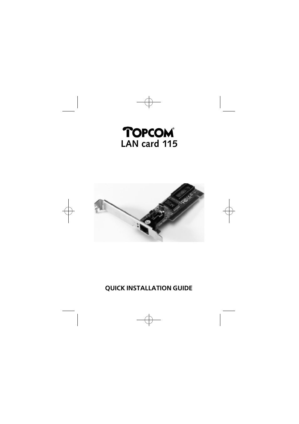 Topcom 115 User Manual | 8 pages