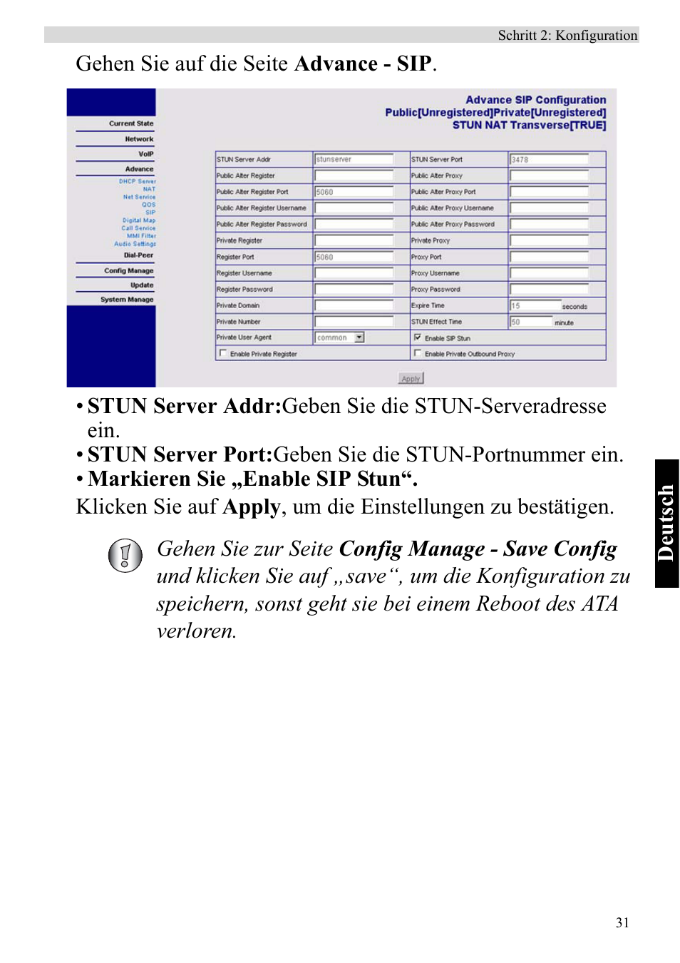 Topcom ATA 1110 User Manual | Page 33 / 40