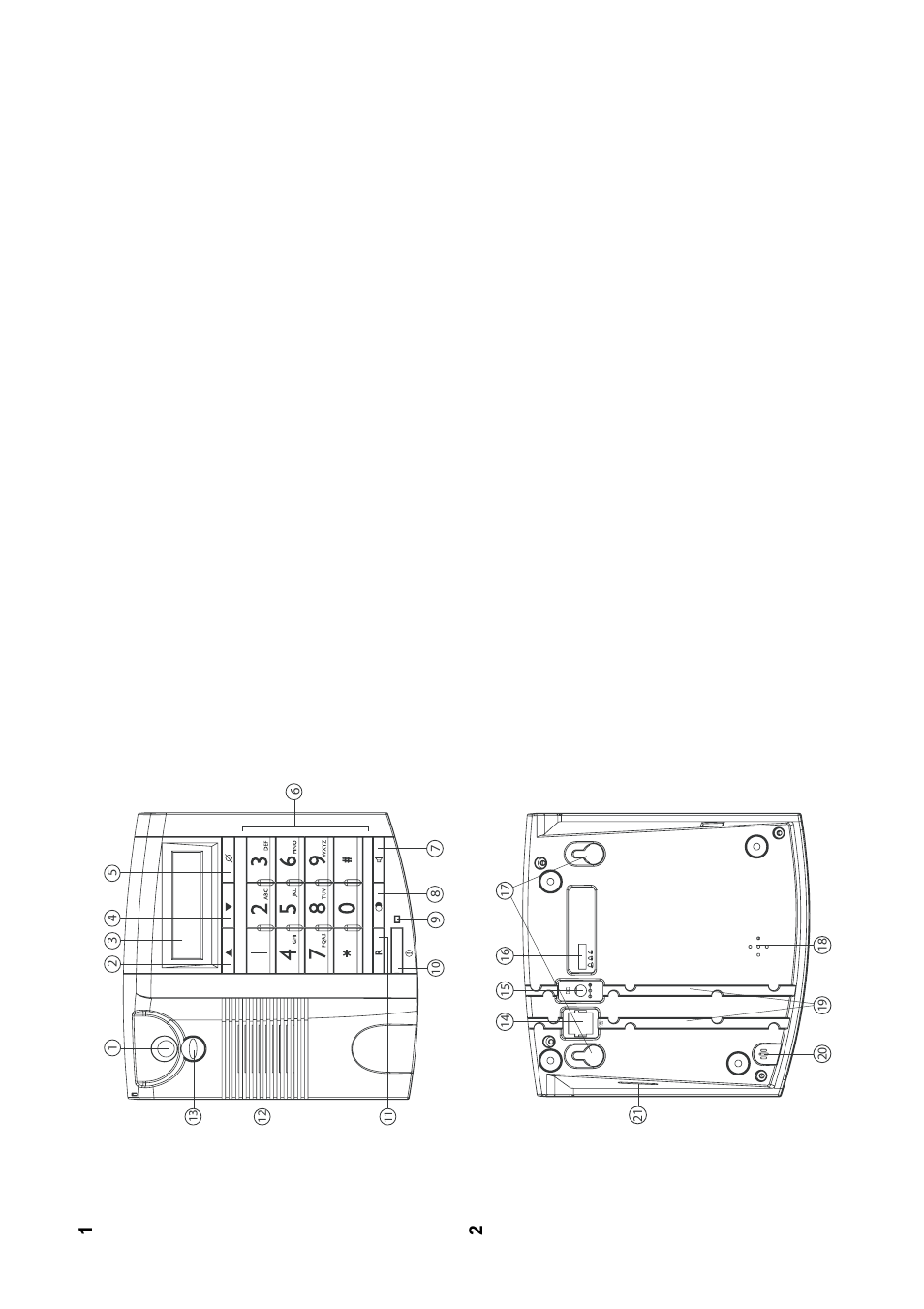 Topcom FIDELITY 1081 User Manual | Page 2 / 8