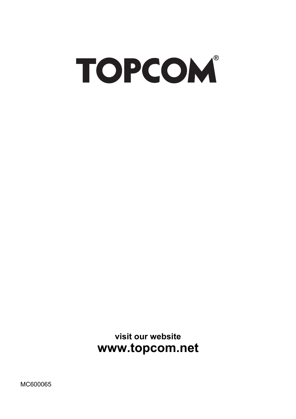 Topcom FIDELITY 1081 User Manual | Page 8 / 8