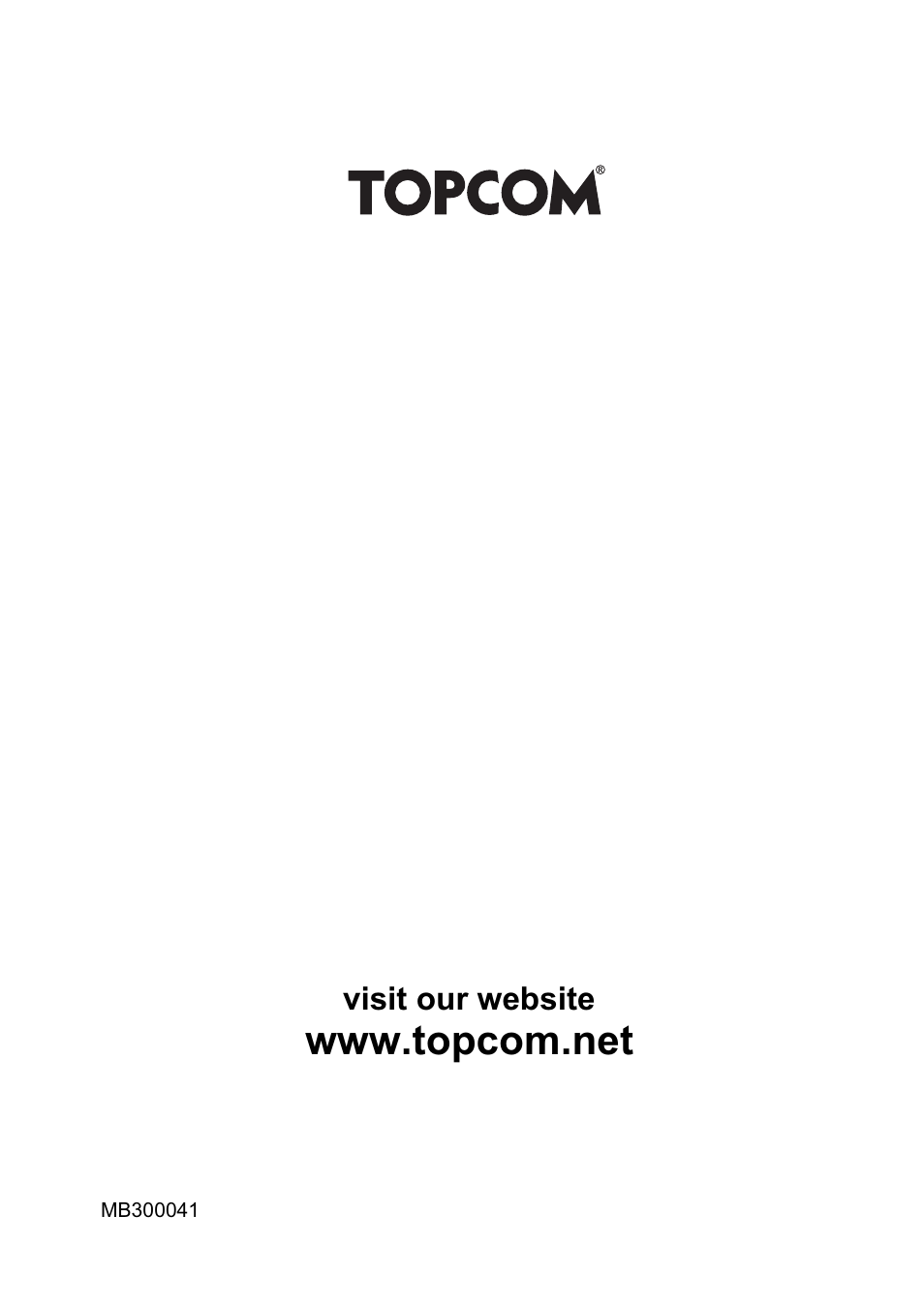 Topcom BPM Wrist 1480 User Manual | Page 12 / 12