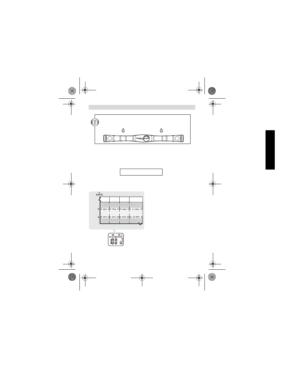 3 exercise zones | Topcom HB 6M00 User Manual | Page 16 / 28