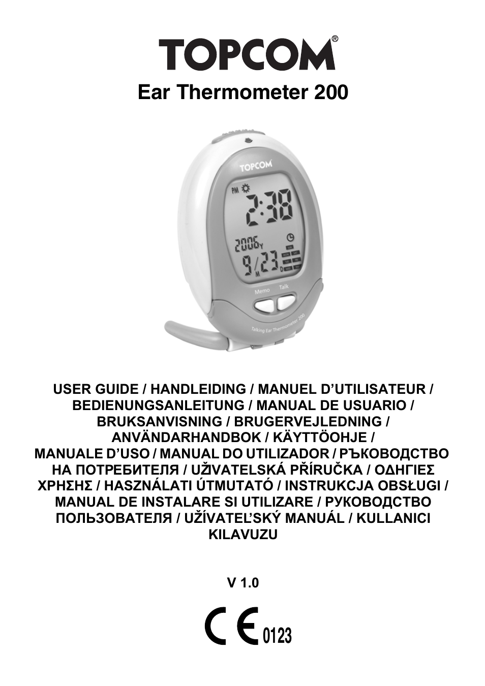 Topcom 200 User Manual | 88 pages