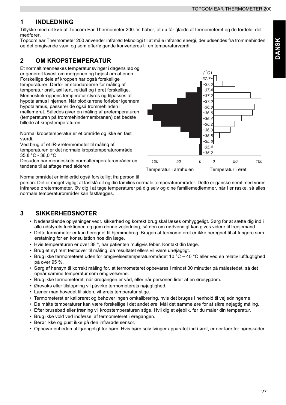 Topcom 200 User Manual | Page 27 / 88
