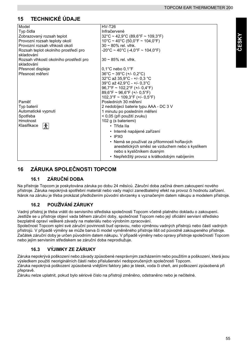 Topcom 200 User Manual | Page 55 / 88