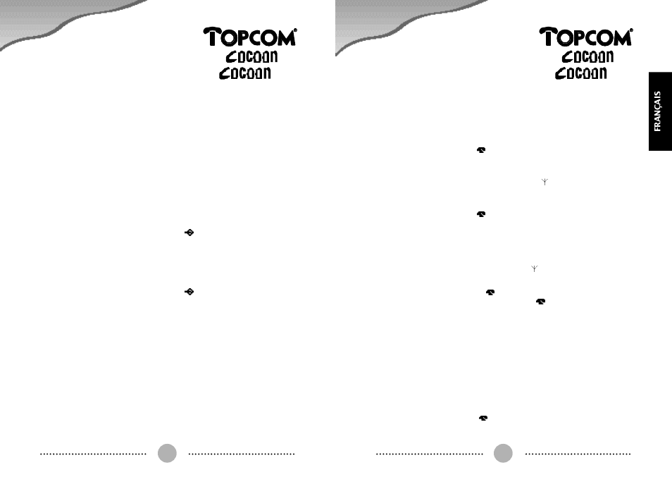 Topcom COCOON 50 User Manual | Page 17 / 44