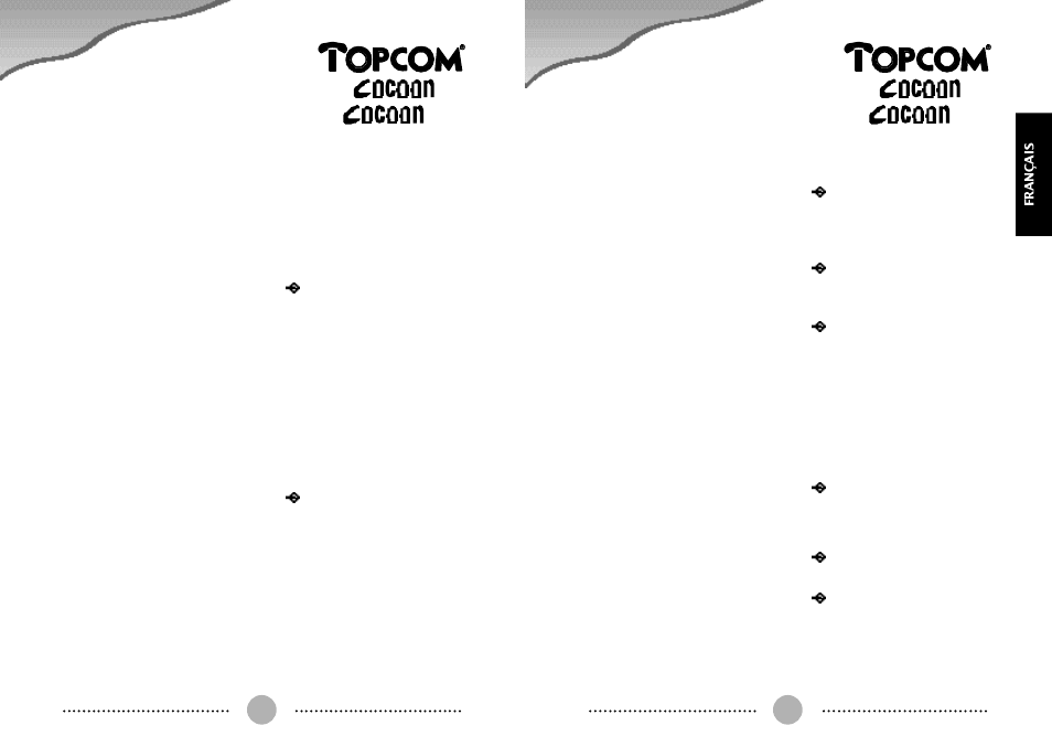 Topcom COCOON 50 User Manual | Page 20 / 44