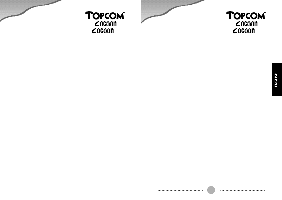 Topcom COCOON 50 User Manual | Page 25 / 44