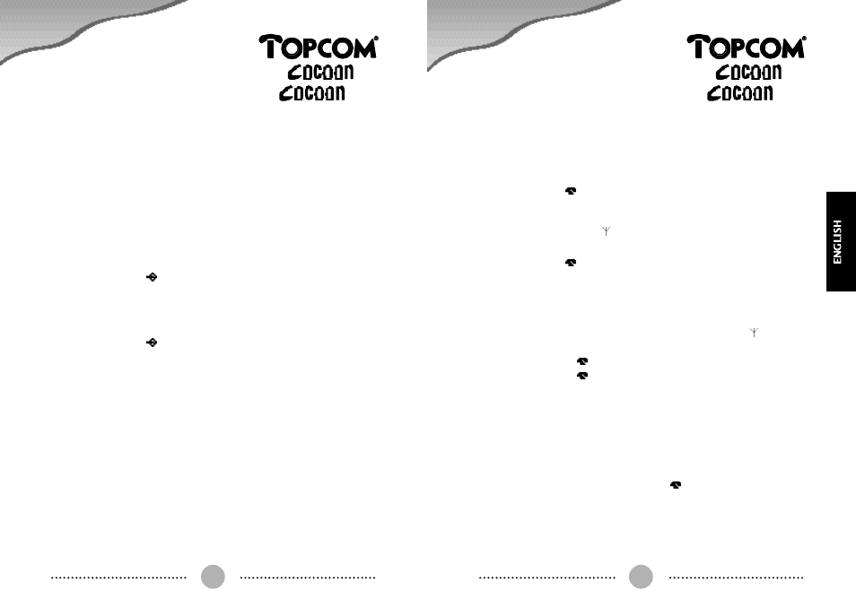 Topcom COCOON 50 User Manual | Page 28 / 44