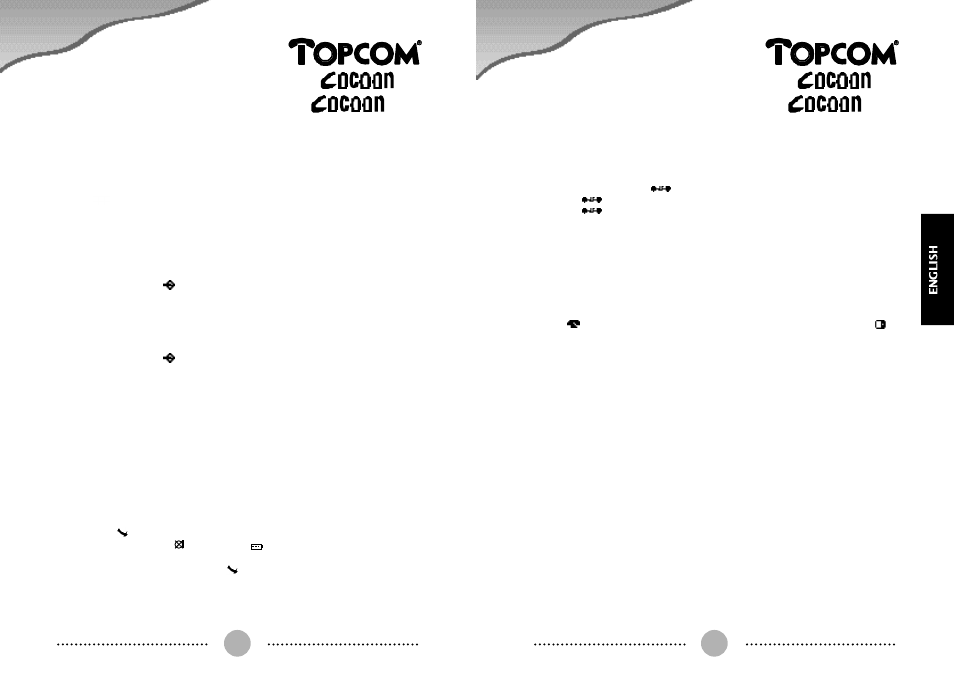 Topcom COCOON 50 User Manual | Page 29 / 44