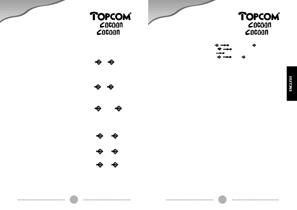 Settings, Technical specifications, Warranty | Topcom COCOON 50 User Manual | Page 33 / 44