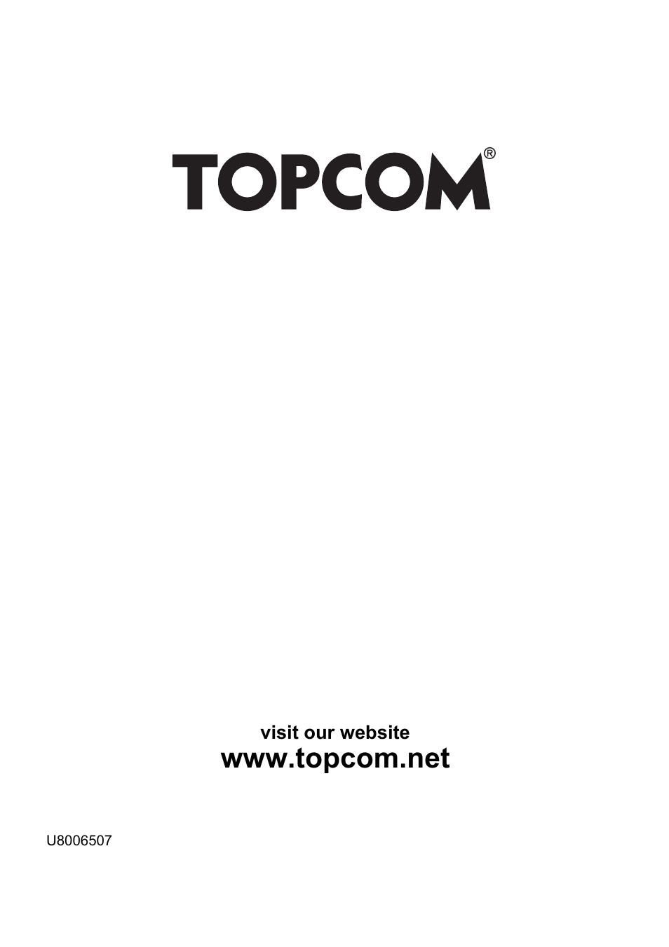 Topcom Butler 6040 User Manual | Page 36 / 36