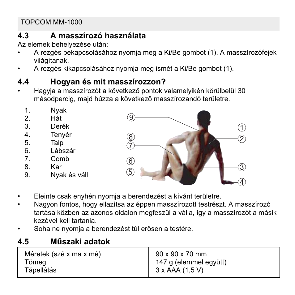 Topcom MM 1000 User Manual | Page 100 / 124