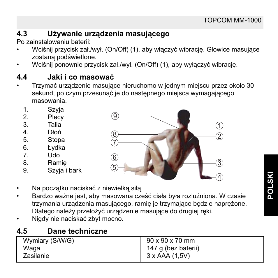 Topcom MM 1000 User Manual | Page 107 / 124