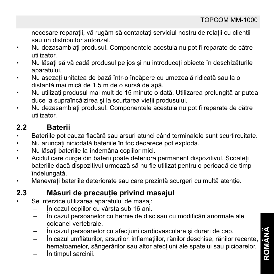 Topcom MM 1000 User Manual | Page 111 / 124