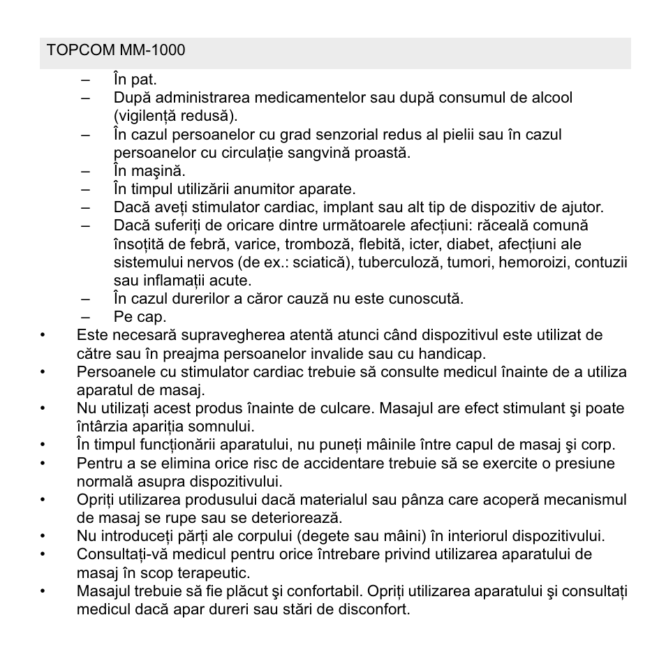 Topcom MM 1000 User Manual | Page 112 / 124