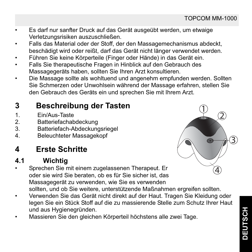 Topcom MM 1000 User Manual | Page 27 / 124