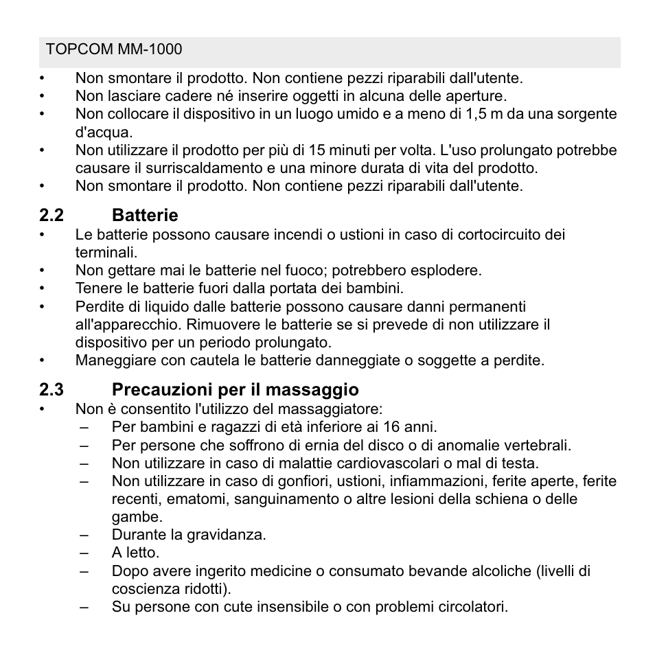 Topcom MM 1000 User Manual | Page 68 / 124