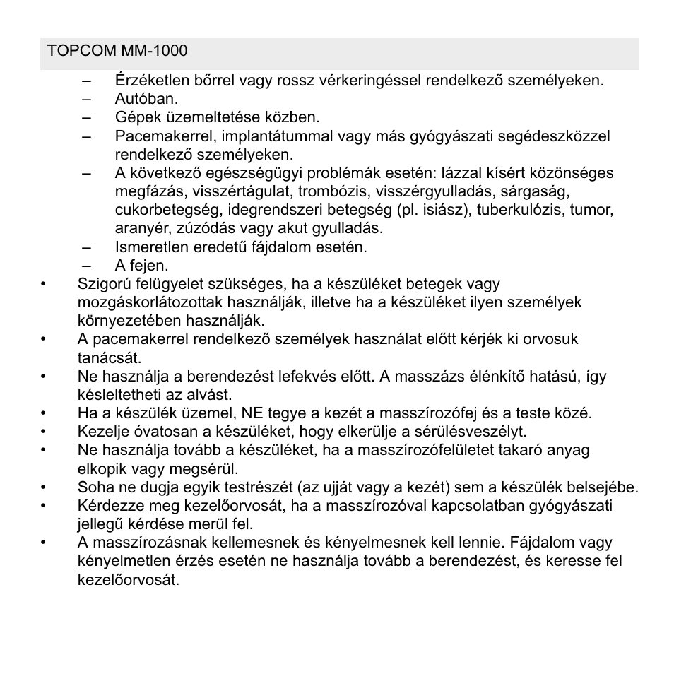 Topcom MM 1000 User Manual | Page 98 / 124