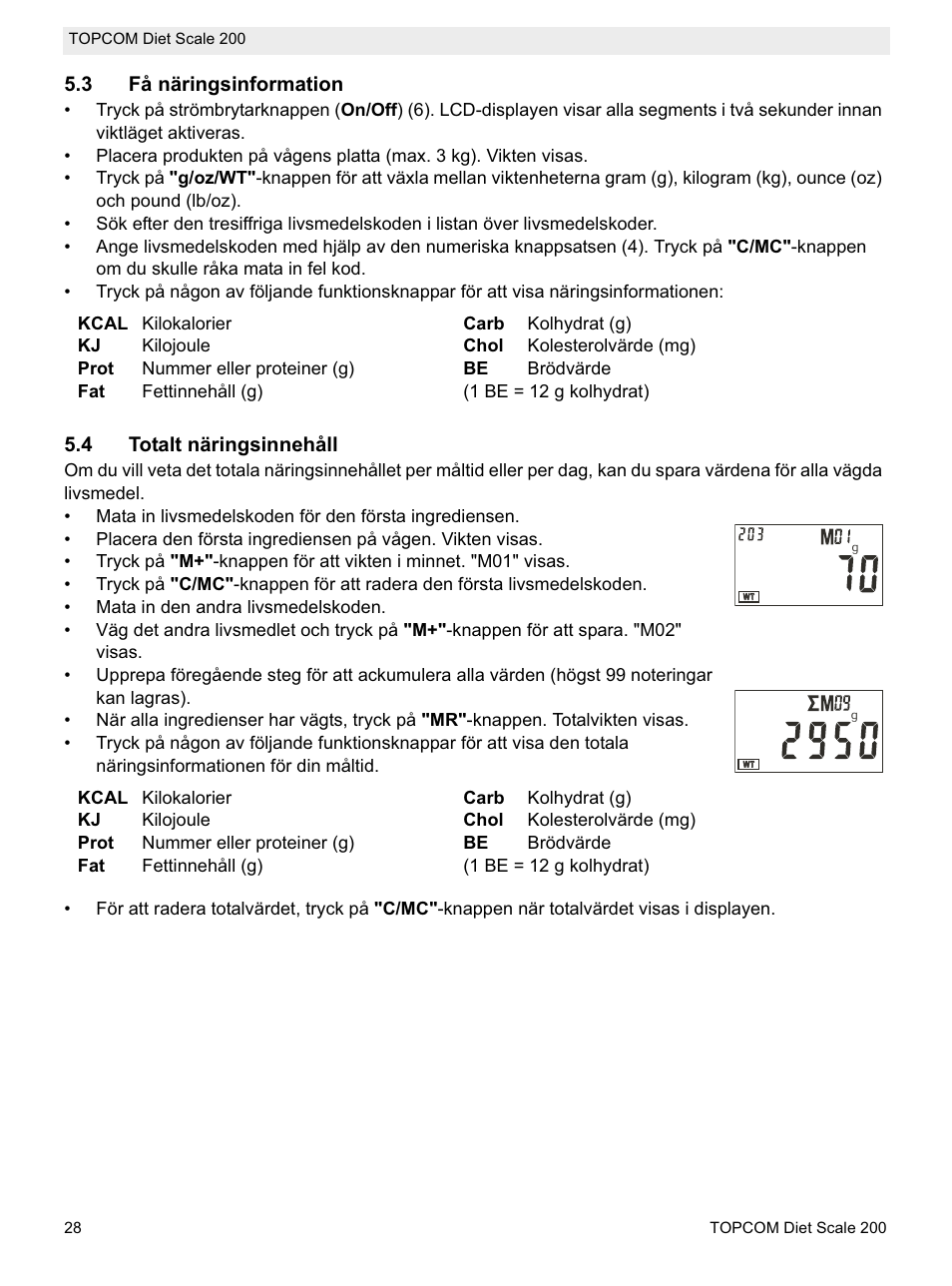 Topcom DIET SCALE 200 User Manual | Page 30 / 88