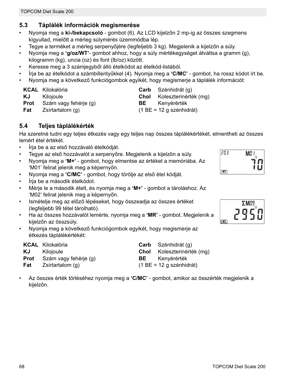 Topcom DIET SCALE 200 User Manual | Page 70 / 88