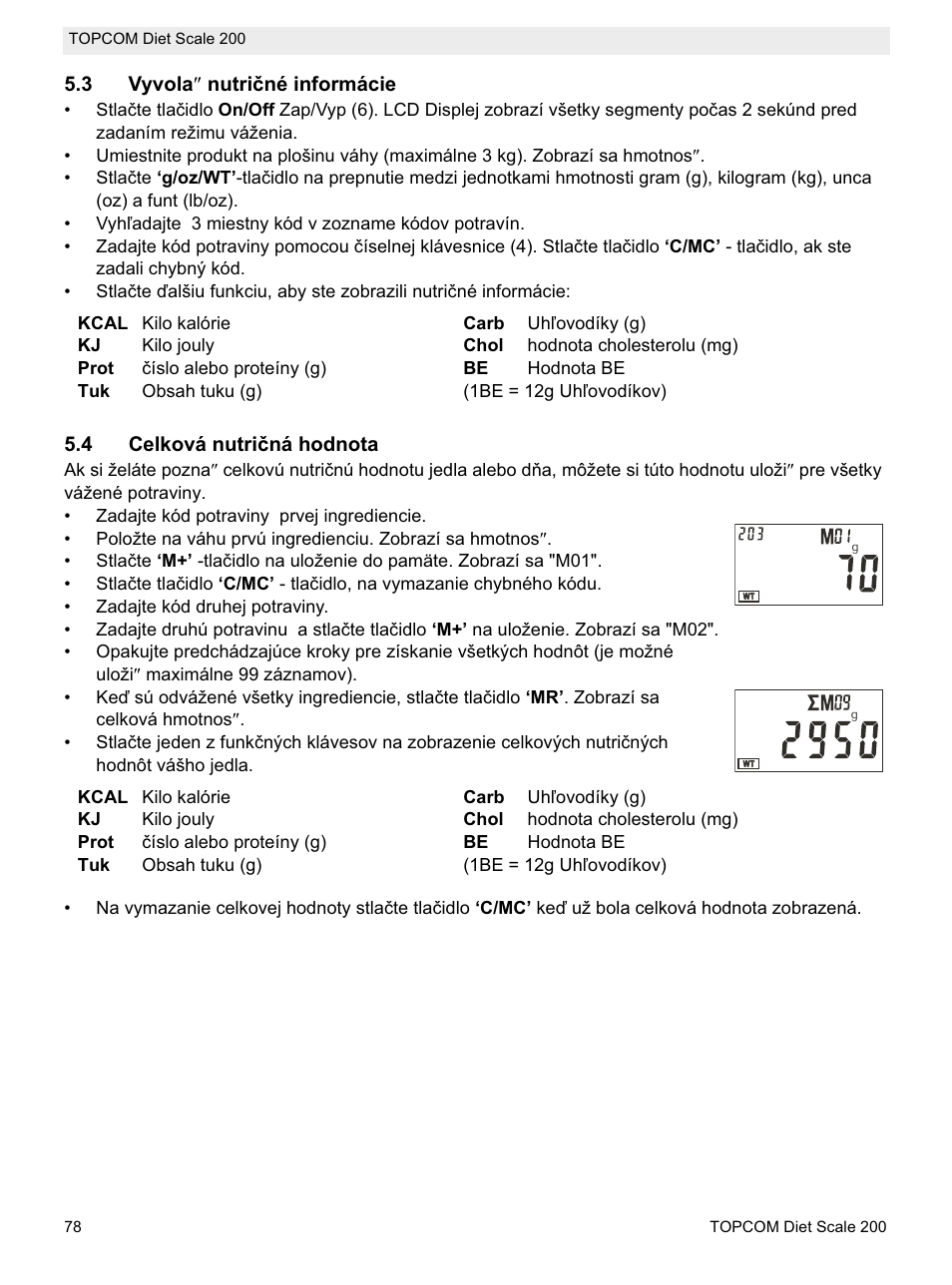 Topcom DIET SCALE 200 User Manual | Page 80 / 88