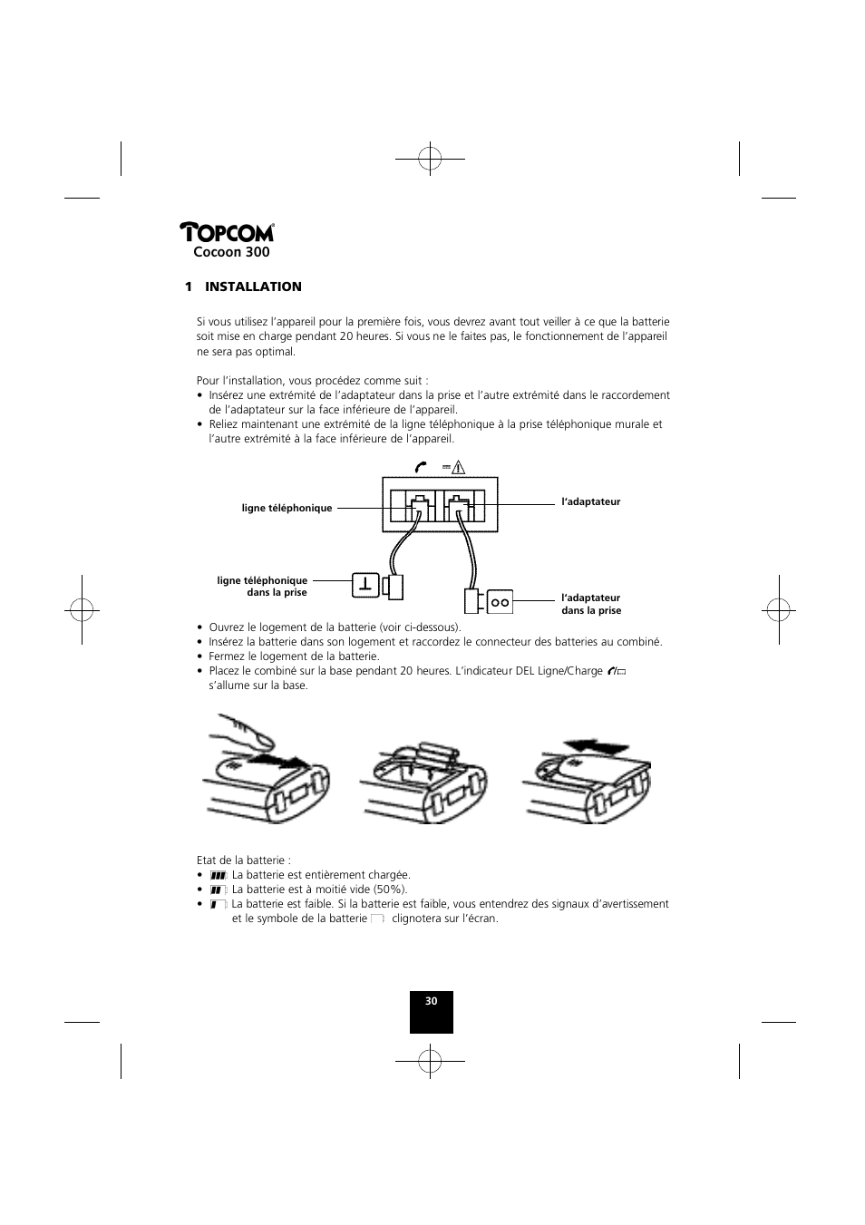 Cocoon 300 | Topcom COCOON 300 User Manual | Page 29 / 95