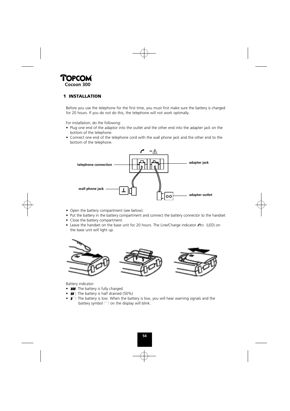 Cocoon 300 | Topcom COCOON 300 User Manual | Page 53 / 95