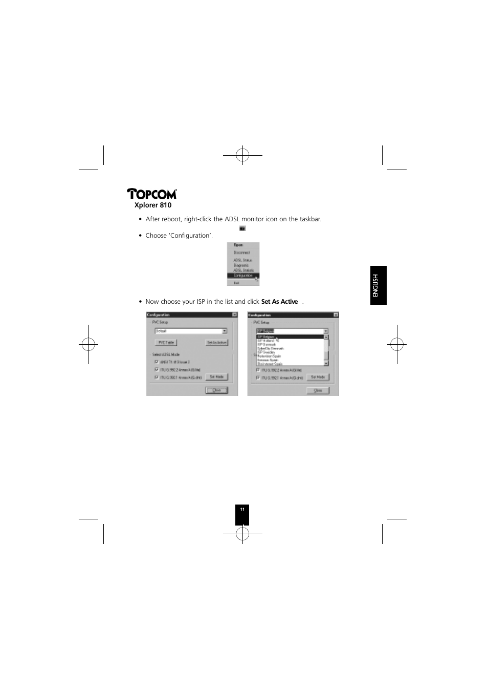 Topcom Xplorer 874A User Manual | Page 11 / 28