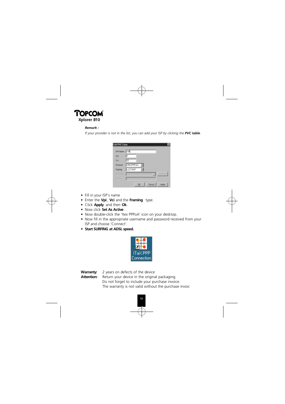 Topcom Xplorer 874A User Manual | Page 12 / 28