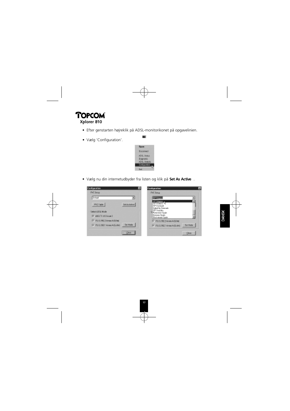 Topcom Xplorer 874A User Manual | Page 17 / 28