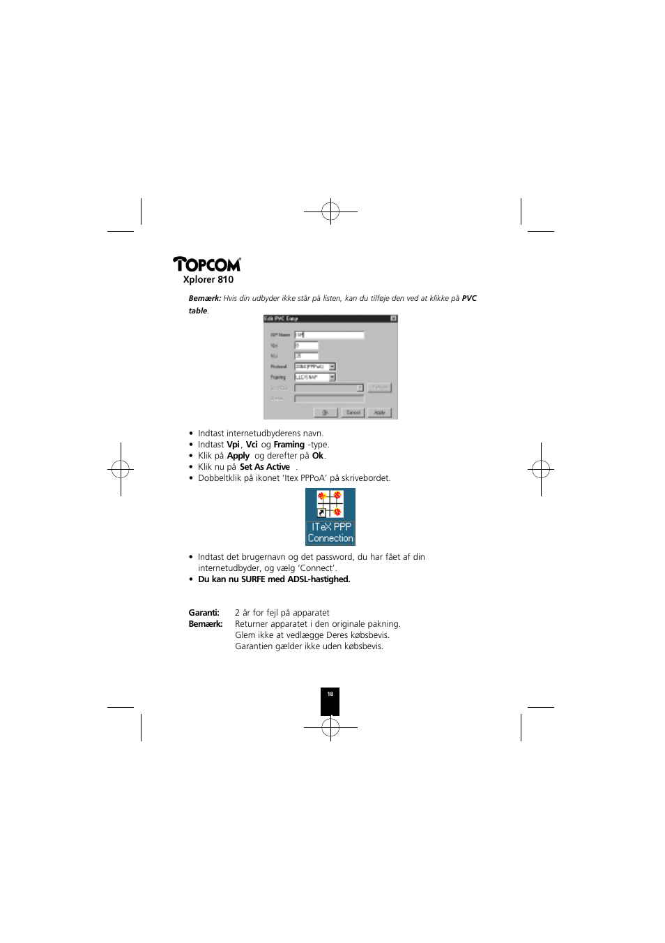 Topcom Xplorer 874A User Manual | Page 18 / 28