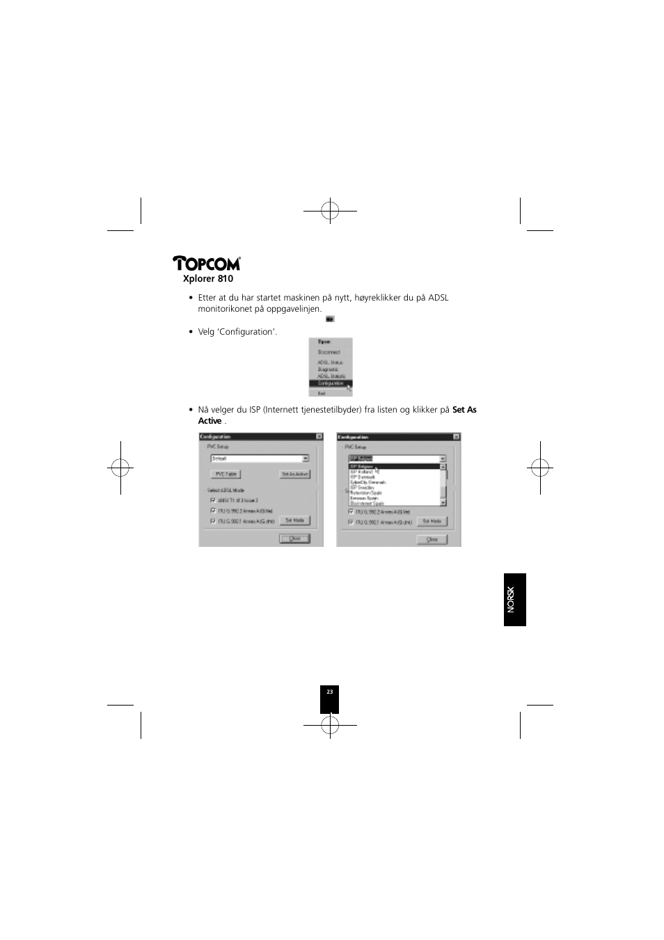 Topcom Xplorer 874A User Manual | Page 23 / 28