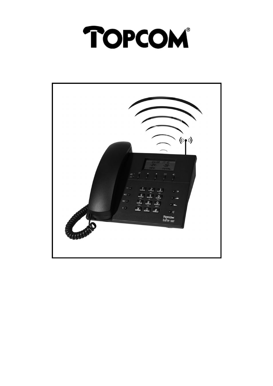 Topcom BUTLER 1800T User Manual | 56 pages